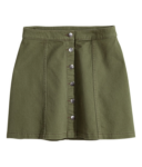 H&M green skirt