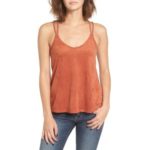 nordstrom faux suede tank