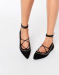 Asos pointed ballet flats